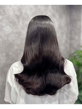 エル ヘアサロン なんば店(eL) ダークパープルカラー★AYUMI