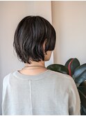 オシャレ個性的ボブ/きりっぱなし/韓国/ヘッドスパ