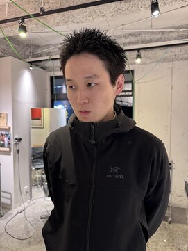 ルーム(Loom.) スパイキーショート メンズショート 束感ショート