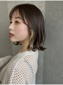 ミニウルフレイヤーカット顔周り前髪韓国ショートボブ/恵比寿