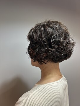 フープ 川越(hoop) しっかりカールなボブパーマ