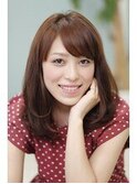 やわらかストレートヘア