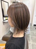 バセット バイ アルター 鎌取店(basset by aL-ter)&nbsp;インナーカラー×白髪ぼかしハイライト