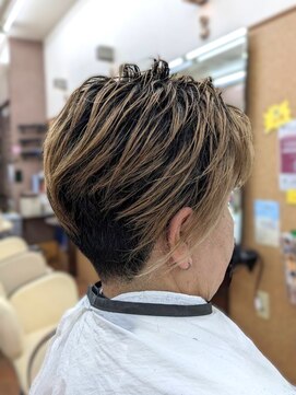 プラーナ 足利店 ハンサムショート