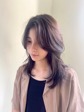 エクファ ヘア シェリル 草津 南草津店(ex-fa hair cherir) ミディアムヘア/暗めカラー/グランマッシュ/草津/南草津