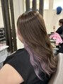 ヘアープロポーザー ラグ(hair proposer Leggu)&nbsp;インナーカラー、ハイライト等部分的なカラーも得意です