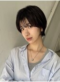ショートカット/髪質改善縮毛矯正白髪ぼかしレイヤーカラーボブ