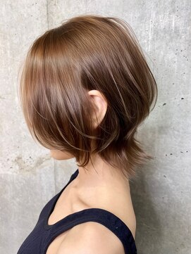 ユアーズヘア 神楽坂はなれ店(youres hair) レイヤーカット　くびれレイヤー　ボブ　マッシュショート　前髪