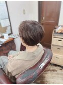 キラテラカラーツ－ブロックマッシュショ－トスタイル