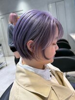 アソビセカンド 原宿(ASOBI 2nd)&nbsp;ダブルカラー/黒髪/ボブルフ/ネビージュ/原宿/前髪/韓国