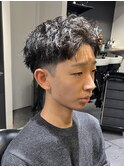 MEN`SHAIR/波巻ツイストスパイラル/フェザーパーマ/河原町三条ｈ