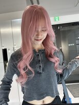 ベガ(VEGA) ロング ケアブリーチ ミルクティーベージュ 顔まわり 10代