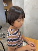 小学１年生ショートボブ