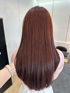 ユニ バイ マグ 長野店(Uni.by Mag) 似合わせレイヤーカット×ブリーチなしカラー