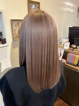 グランアージュ 池袋東口店(grandage) ブリーチダブルカラー透明感ミルクティーベージュ