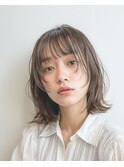 ★20代30代40代／小顔似合わせくびれカット／前髪こなれミディ