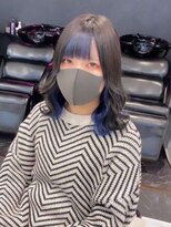 ワンズミラー 原宿(ONE's MIRROR) イメチェン/レッドブラウン/フルバング/似合わせカット/原宿駅