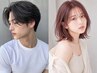 【OPEN記念☆】男性女性◎カット+マイクロバブルシャンプー+1StepTR ¥4800