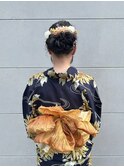 浴衣の着付け＋ヘアセット