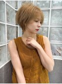 大人可愛いショートボブ