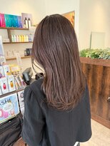 オーバルヘアー(OVAL hair) 透明感ブラウン/レイヤーカット/ウェーブ
