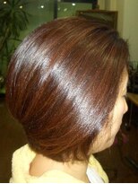 エンスー(ENTHU)&nbsp;硬くて多い髪をやわらかく見せたい方に。　楽チン 春ボブ☆