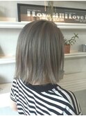 Aimee 透けちゃうグレーアッシュ