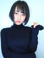 ラウンジ モリオ イケブクロ(Lounge MORIO Ikebukuro) 【morio池袋】大人かわいい可愛い前下がり透け感ショート♪