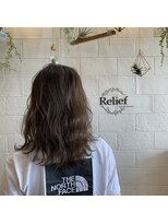 リリーフ(hair&beauty Relief) 【Relief】ローレベルサファイア