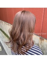 ヘアーデザイン アズール(Hair Design Azur)&nbsp;【Azur】ナチュラルに可愛い♪“愛されショコラブラウン”