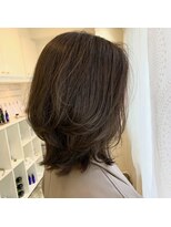 タヒエ(tahie)&nbsp;#ネオウルフ　#アッシュブラウン　#オフィスヘア