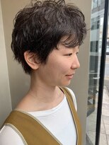ヘアー アイス ルーチェ(HAIR ICI LUCE)&nbsp;担当西田　ショートパーマ　くせ毛風