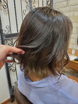 美容室ポール 西葛西店(PAUL) イルミナカラー　グラデーション　耳かけ　学割U24