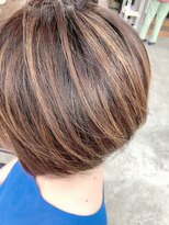 ルーファス 恵比寿 渋谷(Ruufus)&nbsp;40代明るめ白髪染めハイライト【Ruufus恵比寿渋谷】31517