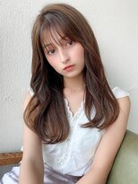 アフロート ディル(AFLOAT D'L)&nbsp;アフロート《矢田菜津紀》表参道　大人シースルー前髪韓国ヘア