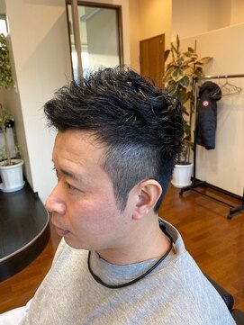 バーバーアンドスパ セブン(SEVEN) アップバング