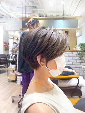 アヴァロン(AVALON) 【30代40代】絶壁解消×イルミナカラー×大人ショート永田カズヤ