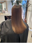 ☆毎朝のアイロンから解放される・髪質改善シルクストレート☆