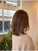ひし形スタイル☆透明感ベージュカラー