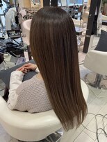 エアー 銀座(air)&nbsp;★岡田有加★20代30代/ナチュラルハイライト×ロングストレート