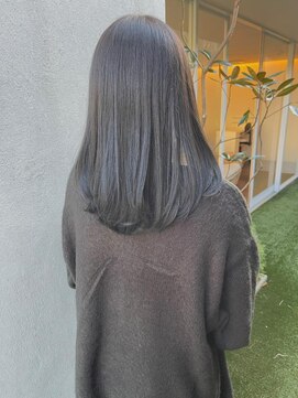 トップヘアー ミカワアンジョウ 安城(TOPHAIR MIKAWA ANJO) ショコラベージュ/ニュアンスカラー/レイヤーロング