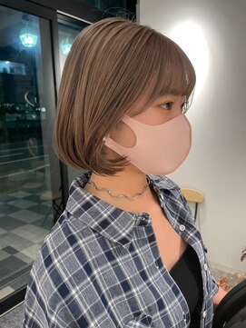 イオエ 岡本(ioe) 髪質改善/チェリーブラウン/モード/ダークアッシュ/イメチェン