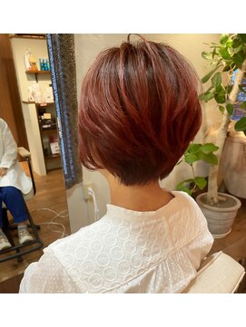 ヘアルーム ドア(Hair room DOOR) 【DOOR】ピンクブラウンカラー