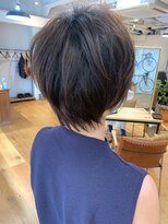 カレン 銀座(Karen)&nbsp;タッセルカラー/ココアベージュ/ミニボブ/透明感ボブ[日比谷]