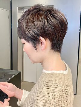 ハルキ ミナト ジャパン オオサカ(HARUKI MINATO japan OSAKA) 30代40代50代小顔似合わせカットくびレイヤーエモージュ大人可愛