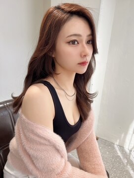 アールサロン 名駅(Rr SALON) 韓国風コテ巻きスタイル