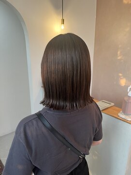 ゴカン(Gokan) チョコレートブラウン×ボブ／shiho