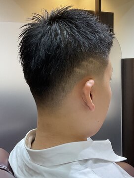 ヘアクリニックカルム 日暮里(Hair Clinic Calme) アップバングフェード デザインフェード ラインアップ