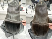 【うるつや美髪ストレートプラン】うねり・広がり解消し毛先までまっすぐ美髪「髪質改善縮毛矯正」