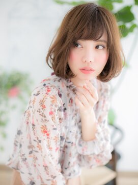 プリモア サロン ハナレ 綾瀬(primoA salon HANARE) 綾瀬/髪質改善/ニュアンスカラー☆ふんわりボブパーマa